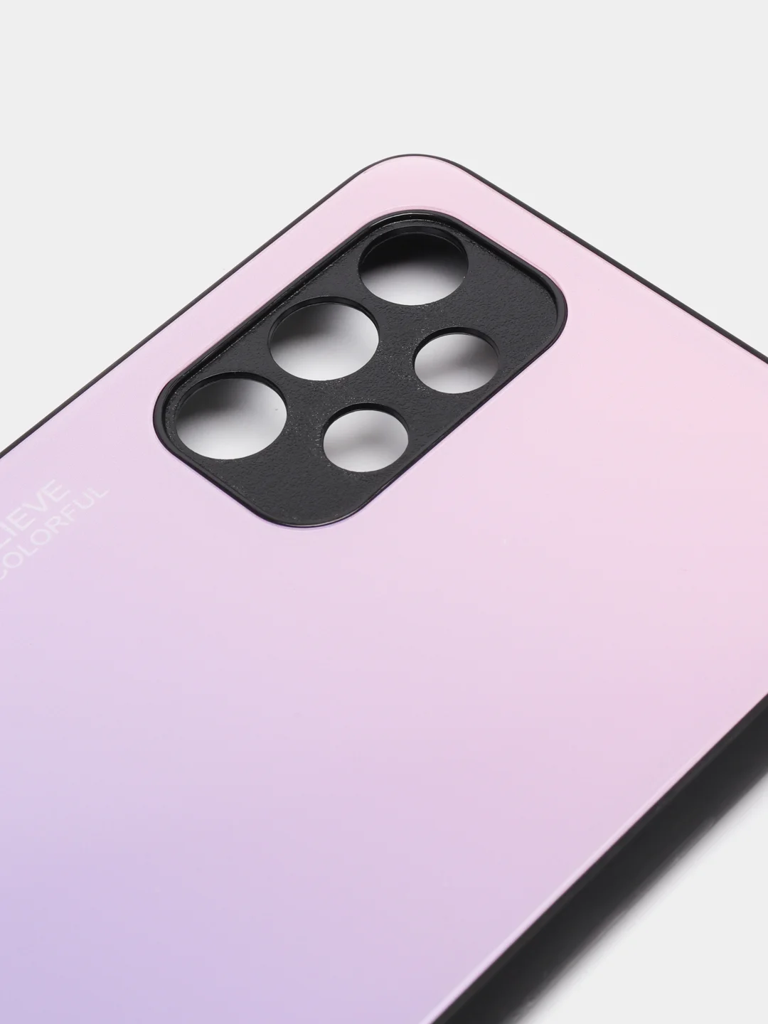 Сиреневый чехол градиентный на Samsung Galaxy A51/A71/A52/A72/A12/A13/A33/A53/A73/A50/S8/A22/S20/FE/S21