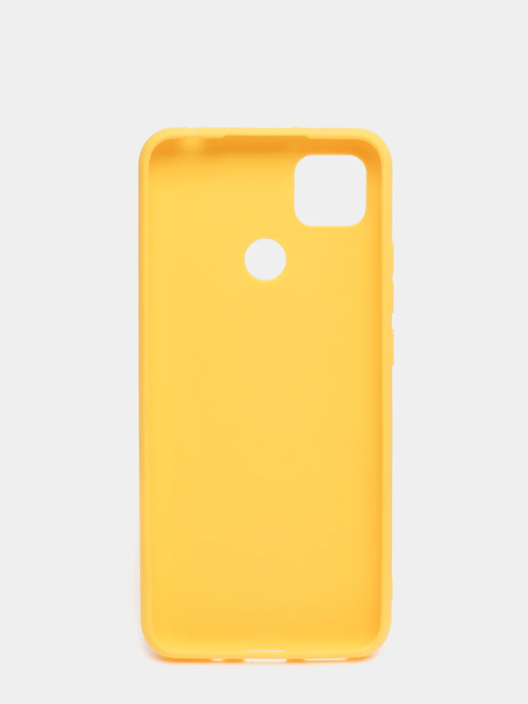 Желтый чехол силиконовый для Xiaomi Redmi 9C