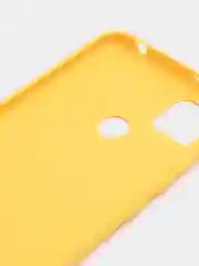 Желтый чехол силиконовый для Xiaomi Redmi 9C