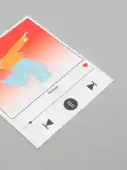 Кораллово-розовый открытка-инстаграм "Подари", 8,8 х 10,7 см, 42 вида