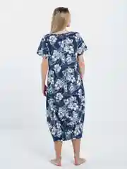Платье трикотажное домашнее DIANIDA, оверcайз, размеры 48-62