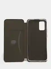 Черный чехол книжка для Samsung A02S, Самсунг А02s