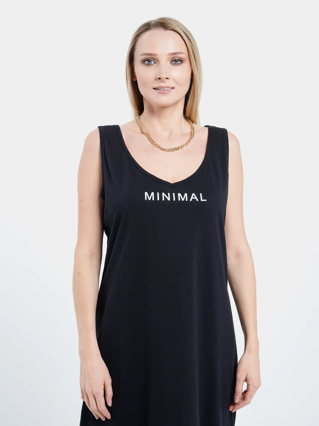 Черный платье женское Minimal КП1437П1 чёрный, KLERY