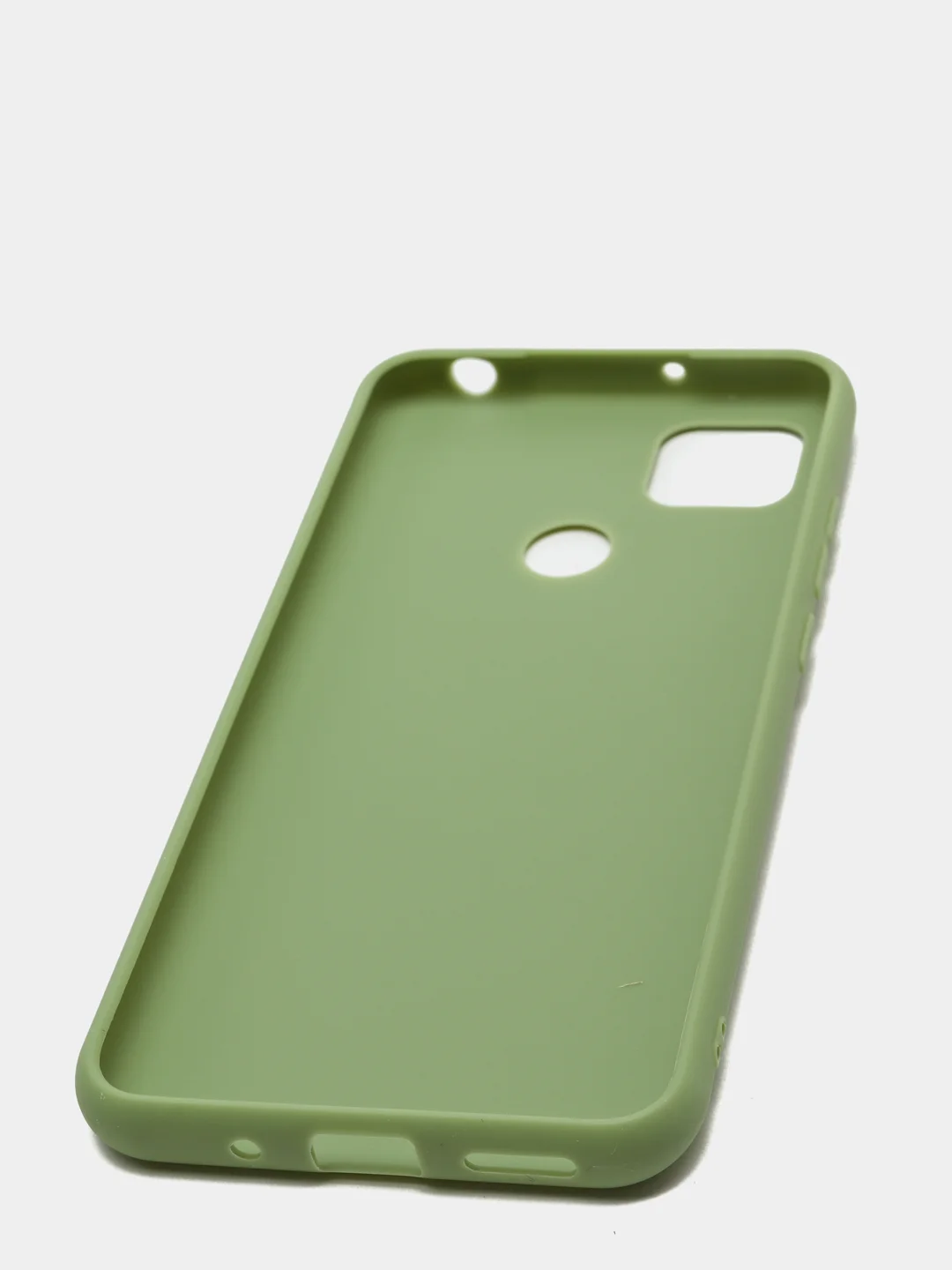 Приглушённый хаки чехол силиконовый для Xiaomi Redmi 9C