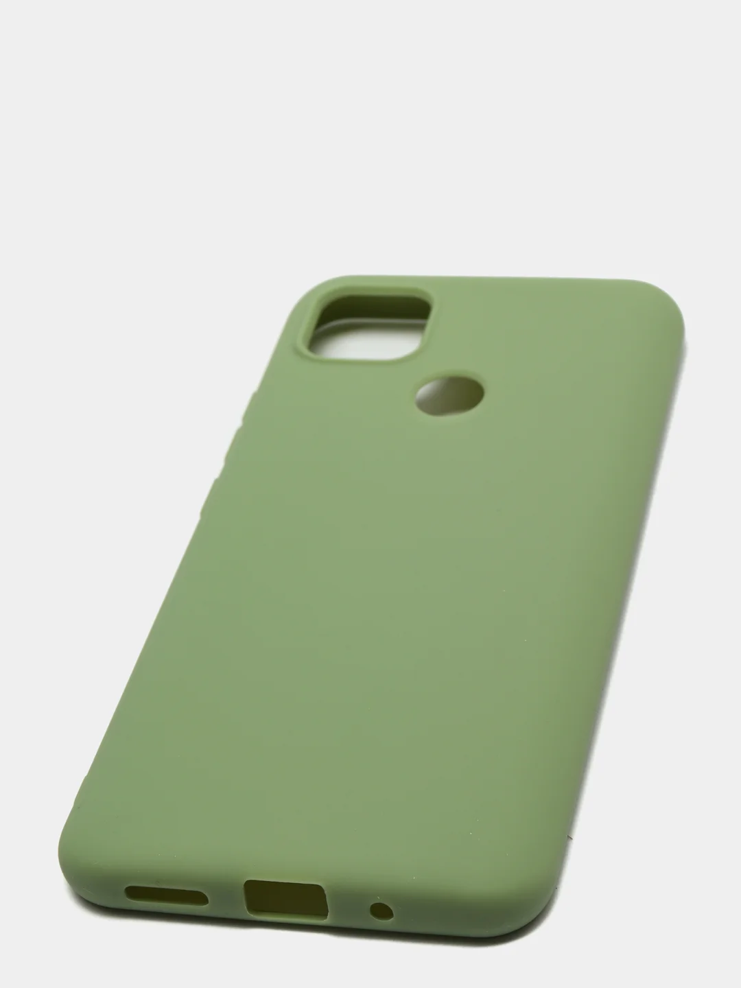 Приглушённый хаки чехол силиконовый для Xiaomi Redmi 9C