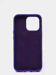 Индиго чехол для iPhone 13, Pro, Max, Silicone закрытый низ с логотипом
