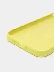 Лимонный чехол для iPhone 13, Pro, Max, Silicone закрытый низ с логотипом