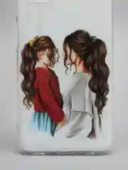 Молочный чехол Samsung Galaxy A03s силиконовый с рисунком (Самсунг Галакси А03с)