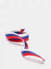 Лента "Триколор", жаккард, 20 мм