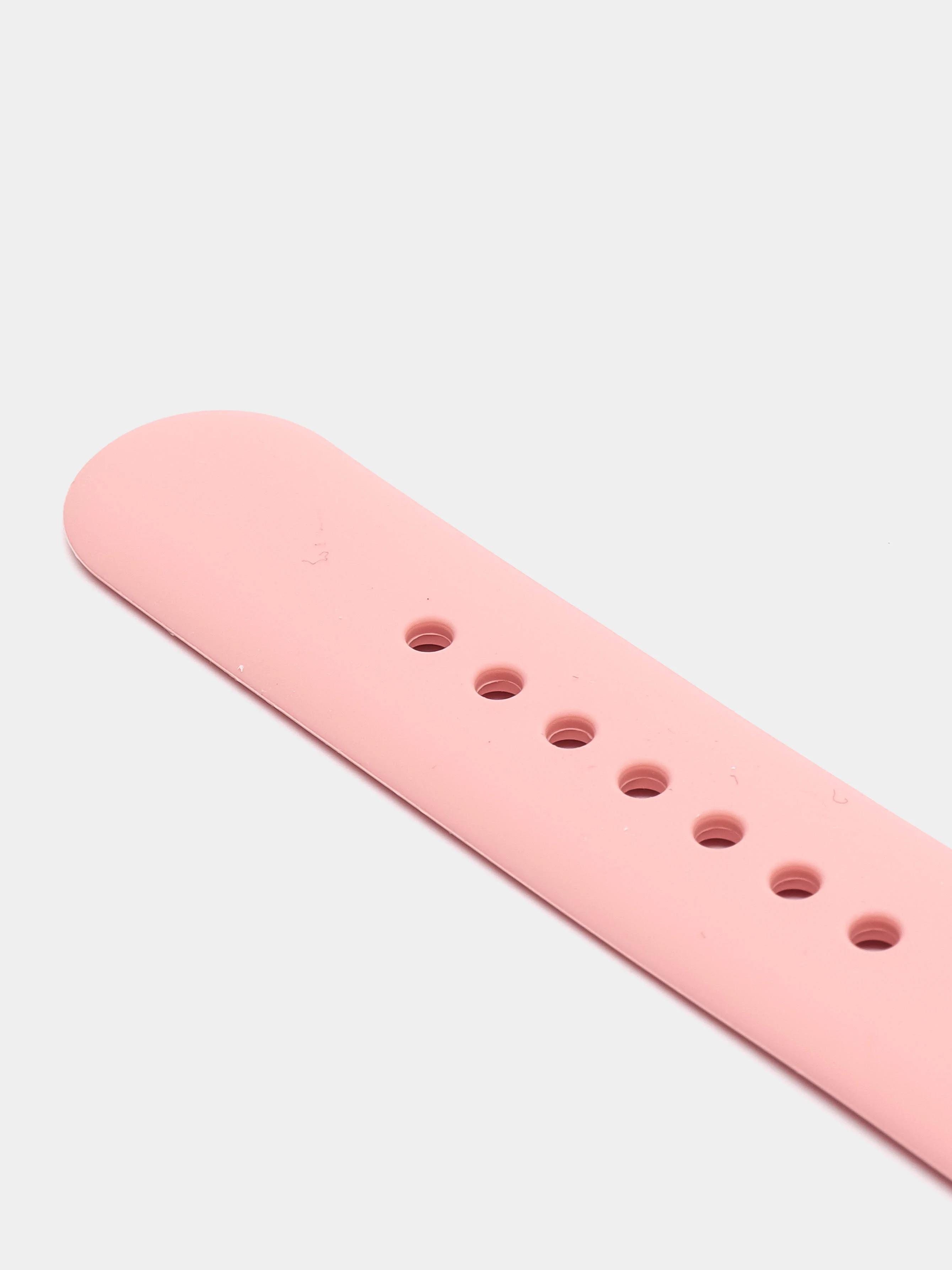 Пудровый ремешок силиконовый для Apple Watch 42/44мм