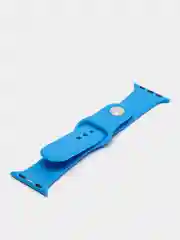 Небесно-голубой ремешок для Apple Watch 2, 3, 4, 5, 6 и SE, силиконовый