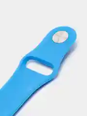 Небесно-голубой ремешок для Apple Watch 2, 3, 4, 5, 6 и SE, силиконовый