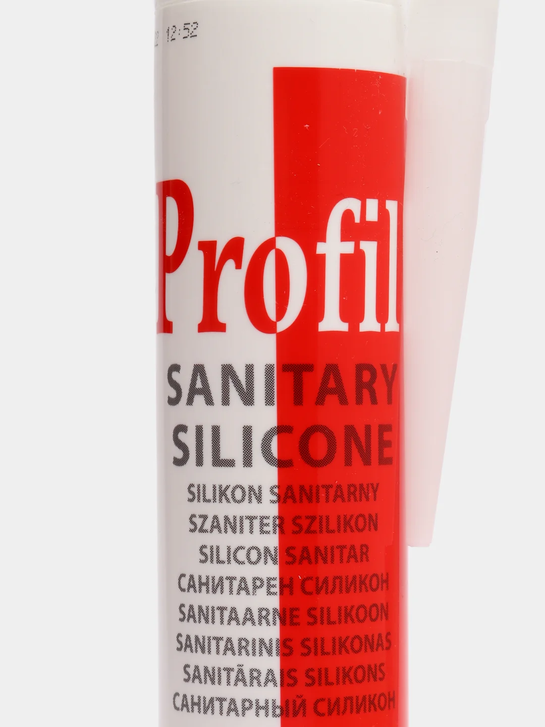 Герметик силиконовый Soudal Profil, санитарный, бесцветный, 270 мл