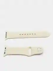 Серый ремешок силиконовый для Apple Watch 42/44мм
