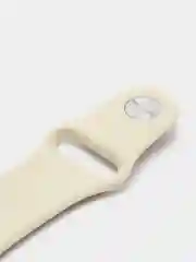Серый ремешок силиконовый для Apple Watch 42/44мм