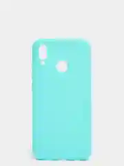 Бирюзовый чехол Huawei P20 Lite 2018 (Nova 3e), Хуавей П20 Лайт 2018, силиконовый цветной матовый