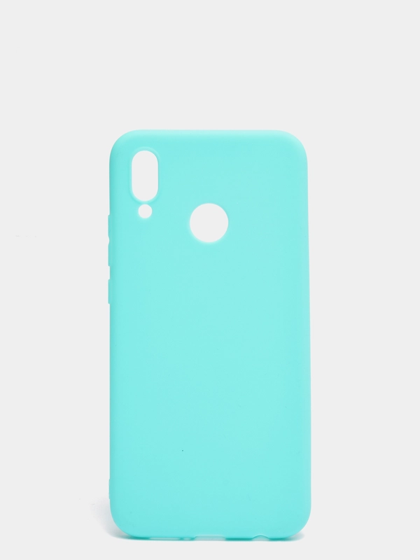 Чехол Huawei P20 Lite 2018 (Nova 3e), Хуавей П20 Лайт 2018, силиконовый цветной матовый