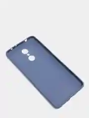 Темно-синий чехол Xiaomi Redmi 5, Сяоми Редми 5 силиконовый, цветной, матовый