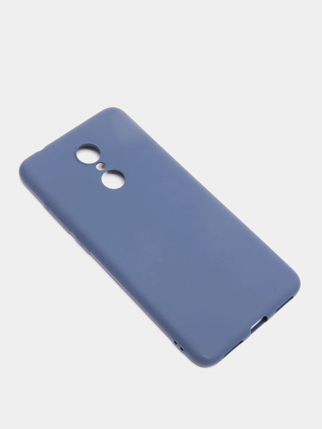 Темно-синий чехол Xiaomi Redmi 5, Сяоми Редми 5 силиконовый, цветной, матовый