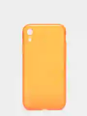 Оранжевый яркий силиконовый чехол iPhone XR, 11, 12 Mini, 12 Pro, 12 Pro Max