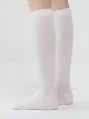 Розовый гольфы детские Вензеля