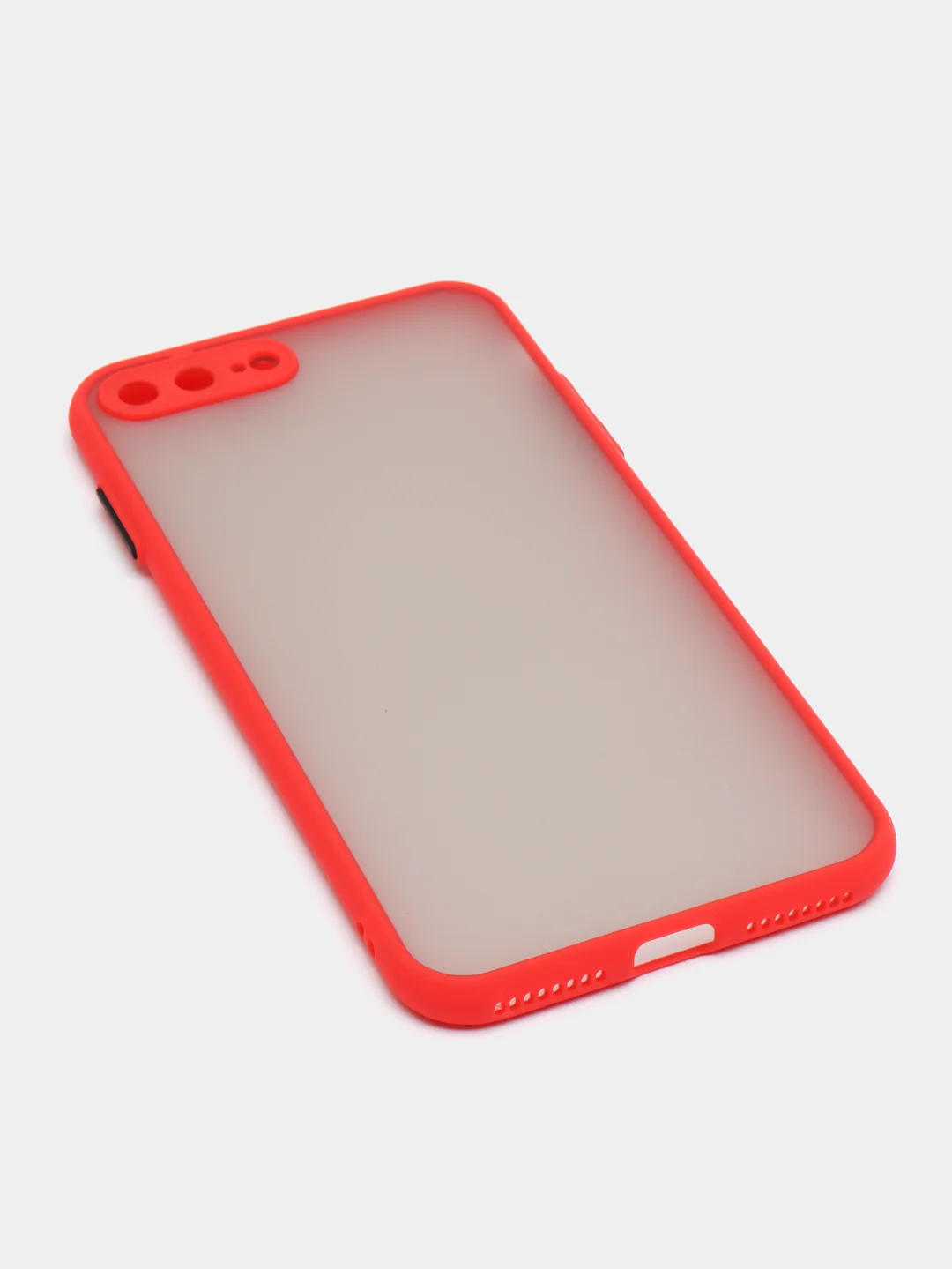 Красный чехол на iPhone 13, 12, 11, 8, 7, XR, X, XS, pro, mini, max, plus, SE