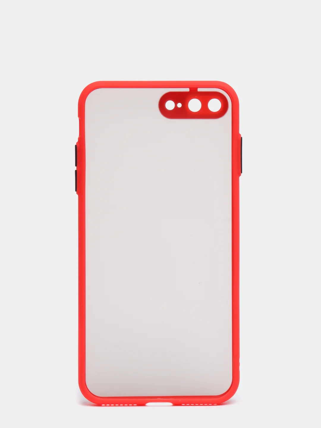 Красный чехол на iPhone 13, 12, 11, 8, 7, XR, X, XS, pro, mini, max, plus, SE