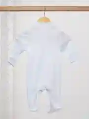Белый детский комбинезон, слип белый "Утенок"