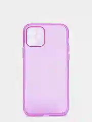 Пурпурный яркий силиконовый чехол iPhone XR, 11, 12 Mini, 12 Pro, 12 Pro Max