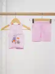 Конфетный костюм майка с шортами Happy