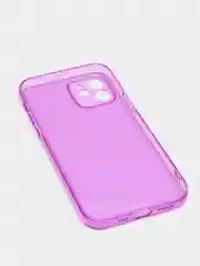 Пурпурный яркий силиконовый чехол iPhone XR, 11, 12 Mini, 12 Pro, 12 Pro Max