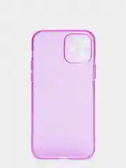 Пурпурный яркий силиконовый чехол iPhone XR, 11, 12 Mini, 12 Pro, 12 Pro Max