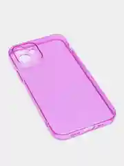 Пурпурный яркий силиконовый чехол iPhone XR, 11, 12 Mini, 12 Pro, 12 Pro Max