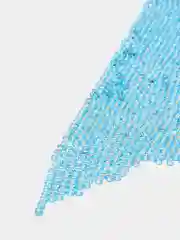 Ледяной чешский бисер Preciosa 10/0, Transparent - silver line (10, 50 грамм)