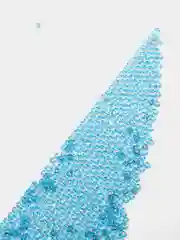 Ледяной чешский бисер Preciosa 10/0, Transparent - silver line (10, 50 грамм)