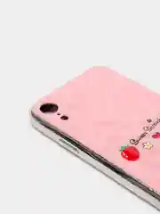 Вишнёвый чехол-накладка для iPhone XR
