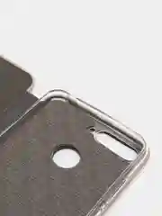 Золотой чехол книжка Huawei Y6 2018 / Honor 7C / Honor 7A Pro / Y6 Prime, Хуавей У6 2018 (5,7")