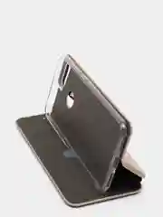 Золотой чехол книжка Huawei Y6 2018 / Honor 7C / Honor 7A Pro / Y6 Prime, Хуавей У6 2018 (5,7")