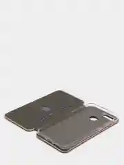 Золотой чехол книжка Huawei Y6 2018 / Honor 7C / Honor 7A Pro / Y6 Prime, Хуавей У6 2018 (5,7")
