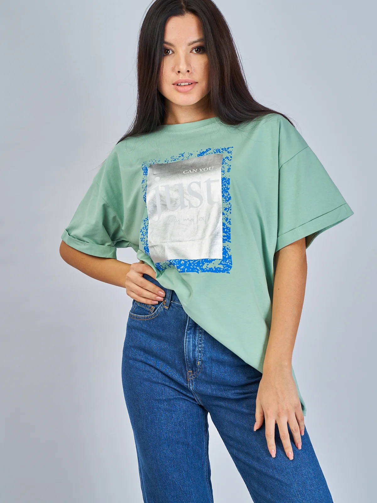 Футболка женская Oversize