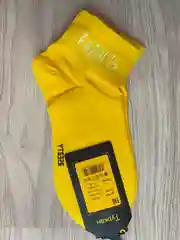 Носки неоновые, с надписью, короткие