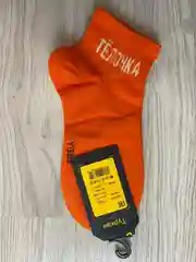 Носки неоновые, с надписью, короткие