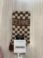 Носки высокие в клетку