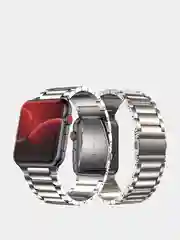 Серебряный ремешок для Apple Watch, стальной