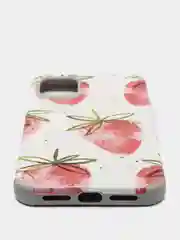 Красный кожаный чехол для