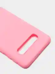 Розовый чехол на Samsung (Самсунг) S8, S9, S9 plus, S10, S10 plus, S10e