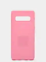 Розовый чехол на Samsung (Самсунг) S8, S9, S9 plus, S10, S10 plus, S10e