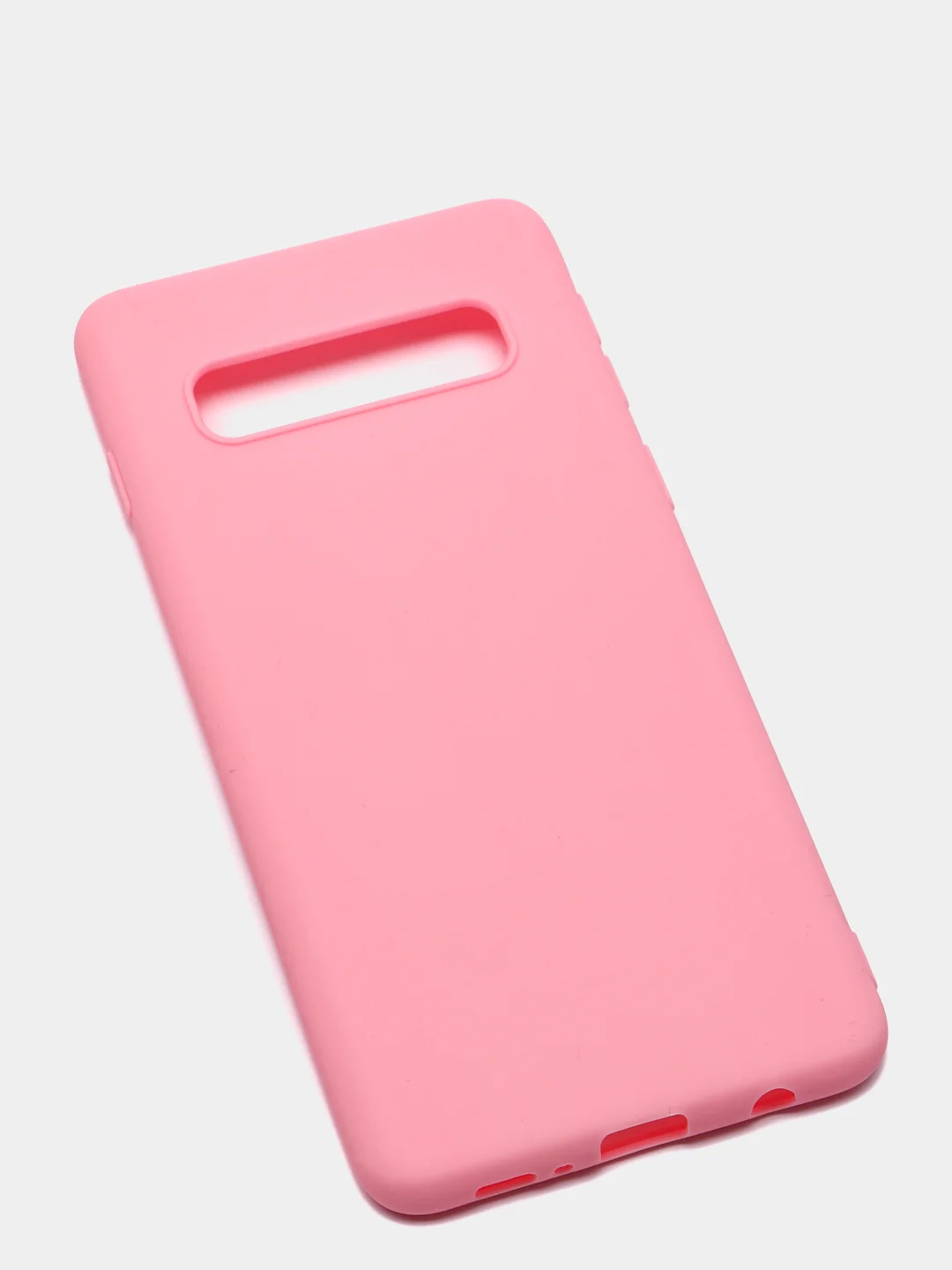 Розовый чехол на Samsung (Самсунг) S8, S9, S9 plus, S10, S10 plus, S10e