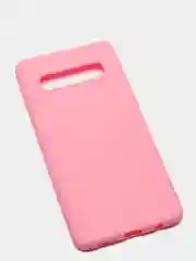Розовый чехол на Samsung (Самсунг) S8, S9, S9 plus, S10, S10 plus, S10e