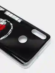 Тёмно-серый чехол Huawei P Smart 2019 / Honor 10 Lite, Хуавей П Смарт 2019, силиконовый с рисунком